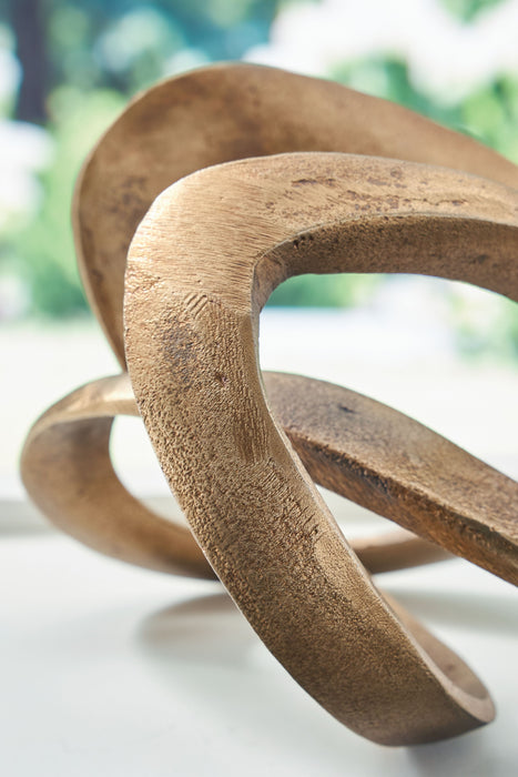 Dunnruck - Sculpture - Antique Brass Finish