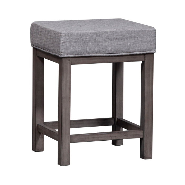 Tanners Creek - Upholstered Console Stool (Set of 3) - Dark Gray