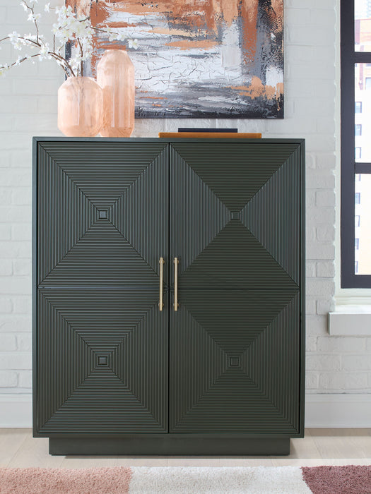 Geirwood - Accent Cabinet - Dark Green