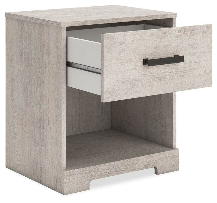 Shawburn - One Drawer Night Stand - Gray