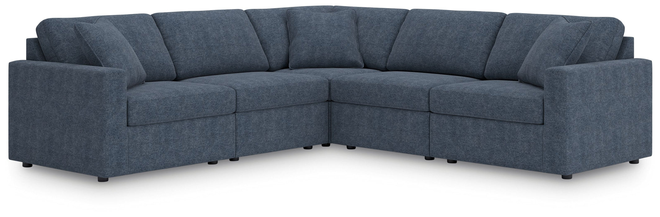 Modmax - 5-Piece Sectional - Fabric - Ink