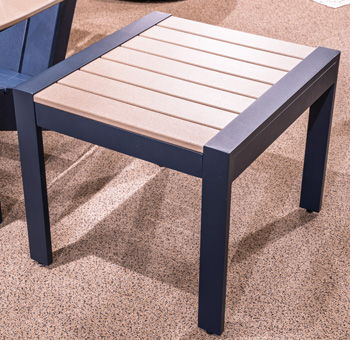 East Beach - Blue - Rectangular Cocktail Table