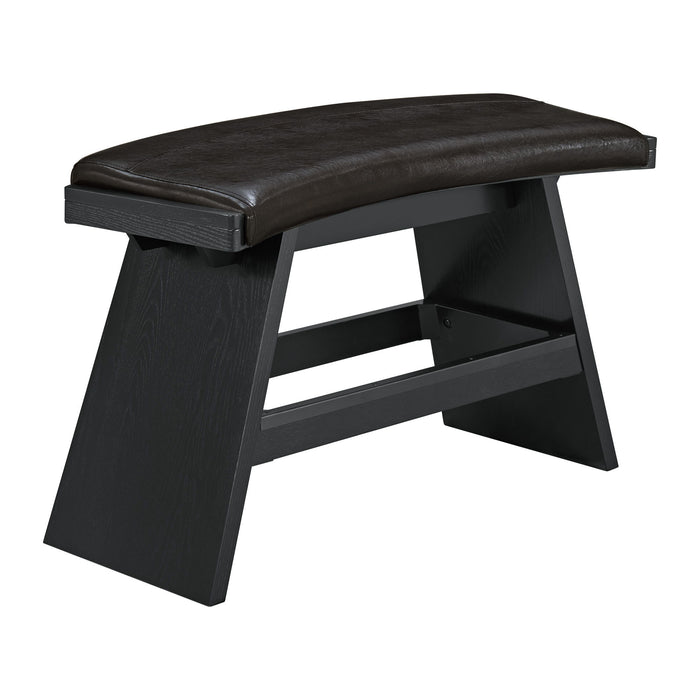 Rylan - PU Bar Bench - Dark Espresso