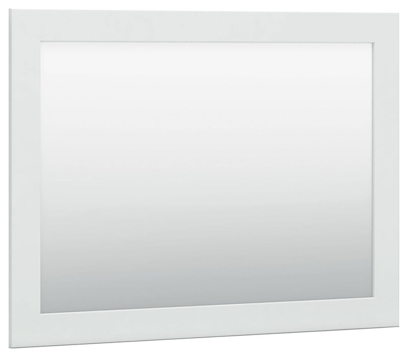 Bostwick Shoals - White - Bedroom Mirror
