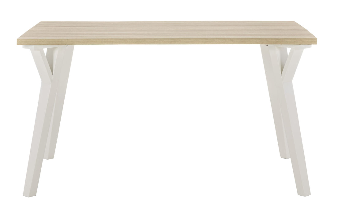 Grannen - Rectangular Dining Room Table - White