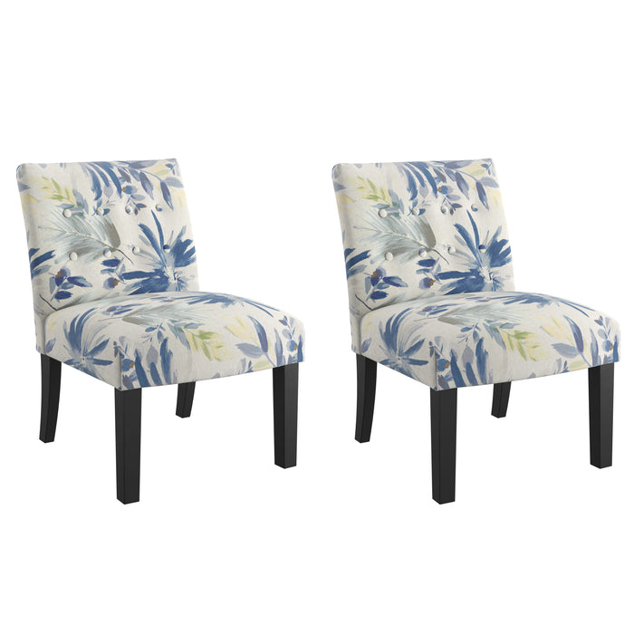 Vera - Floral Accent Chair