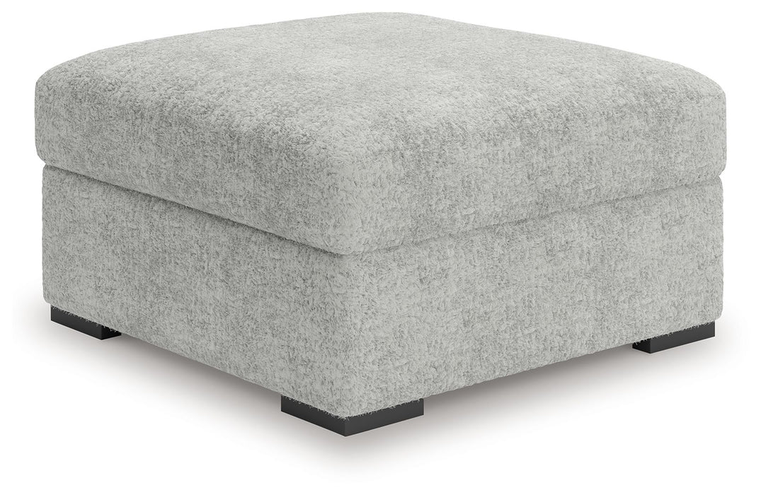 Cuddle Plush - Arctic - Oversized Accent Ottoman