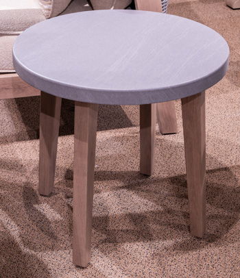 Harmony Headlands - Natural / Gray - Round End Table