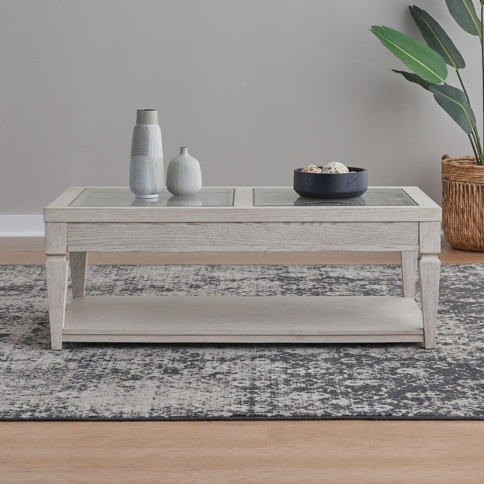 Caruso Heights - Cocktail Table - White