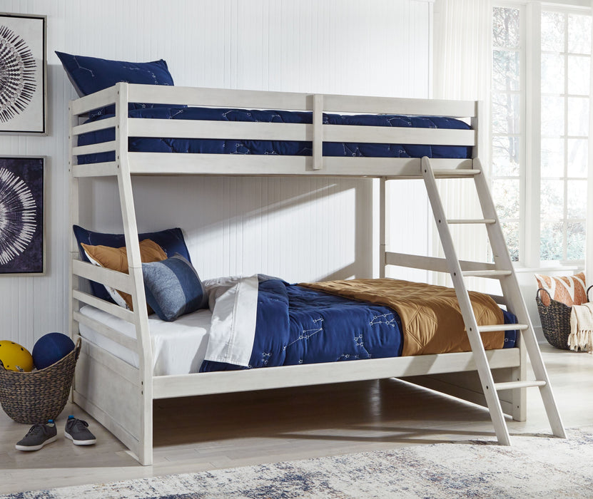 Robbinsdale - Antique White - Twin Over Full Bunk Bed