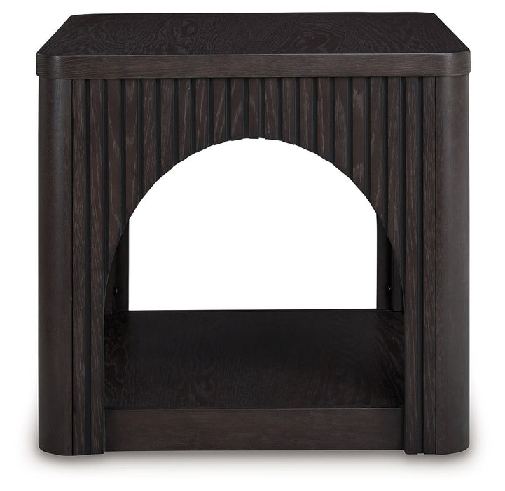 Yellink - Square End Table - Black