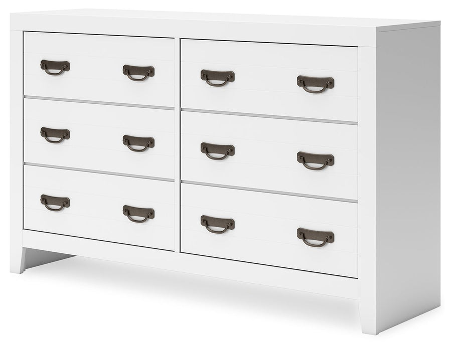 Binterglen - Dresser - White