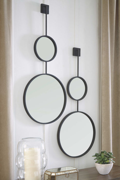 Brewer - Accent Mirror - Black