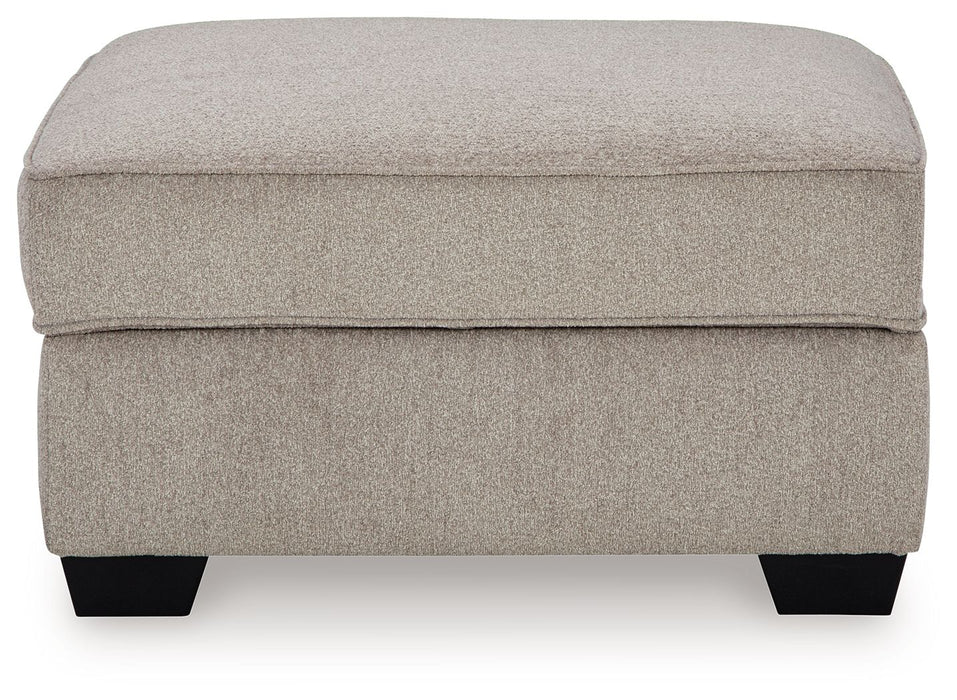 Claireah - Ottoman With Storage - Umber