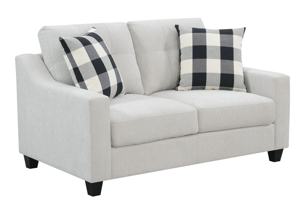 Darcey - Loveseat - Beige