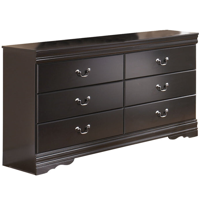 Huey Vineyard - Six Drawer Dresser - Black