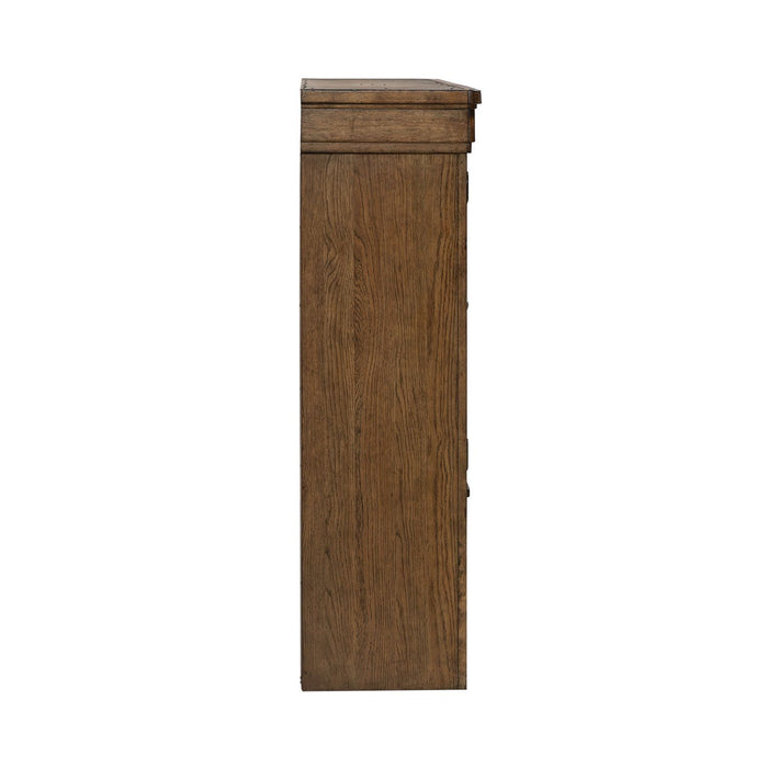 Carolina Park - Credenza Hutch - Brown