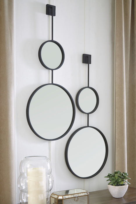 Brewer - Accent Mirror - Black