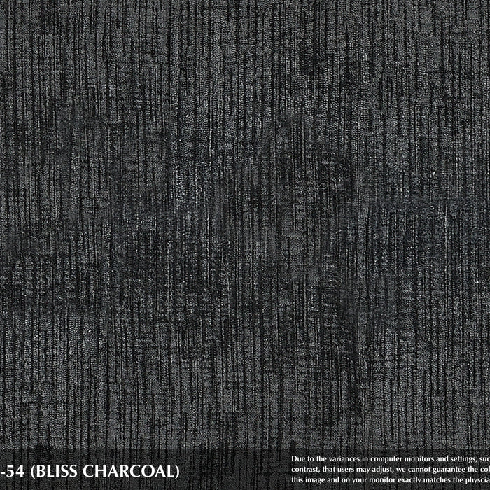 Hutton II - Tufted Ottoman - Charcoal Gray