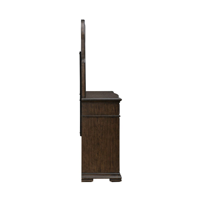 Provence Park - Dresser & Mirror - Brown