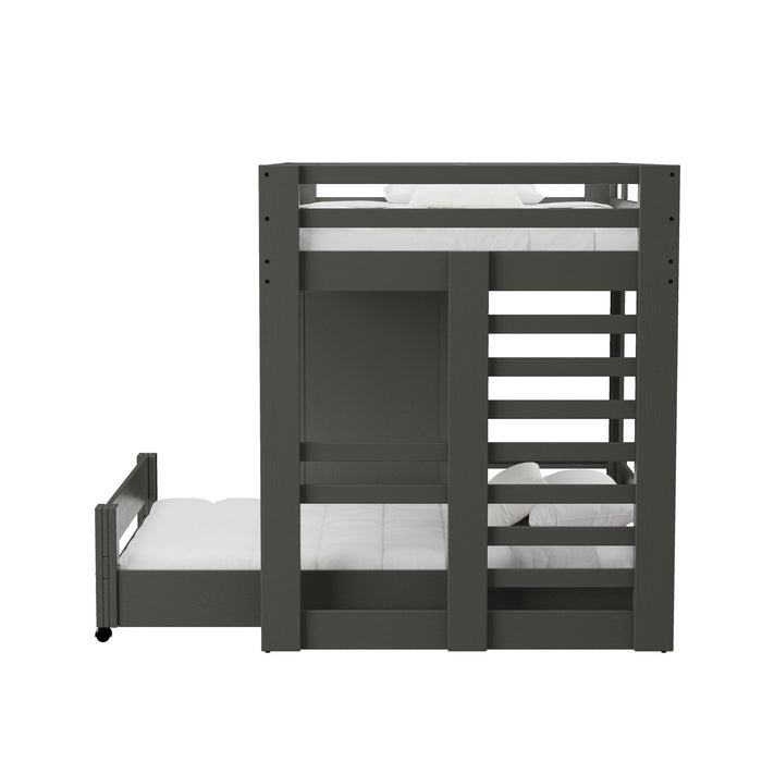 Cali Kids - Complete Basic Loft Bookcase Bed