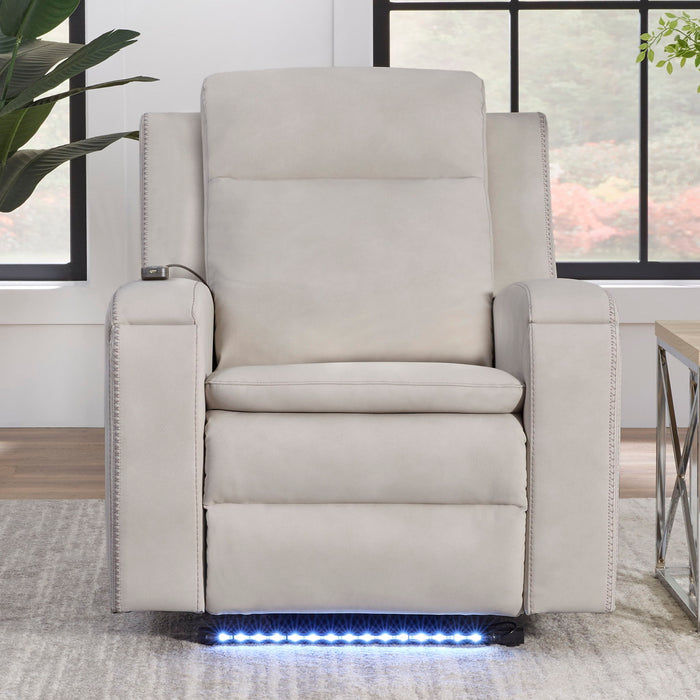 Armstrong - Power Recliner With Heat, Massage And Auto-Glide