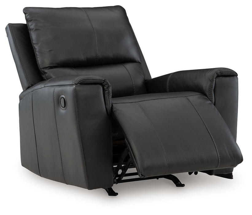 Glossmore - Black - Rocker Recliner
