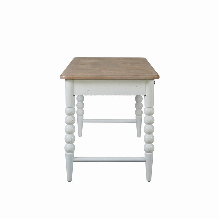 Turnberry Park - Writing Desk - Washed White & Toasted Oat
