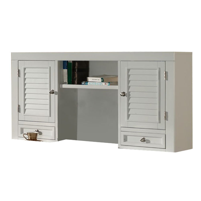 Boca - Credenza With Hutch - Cottage White