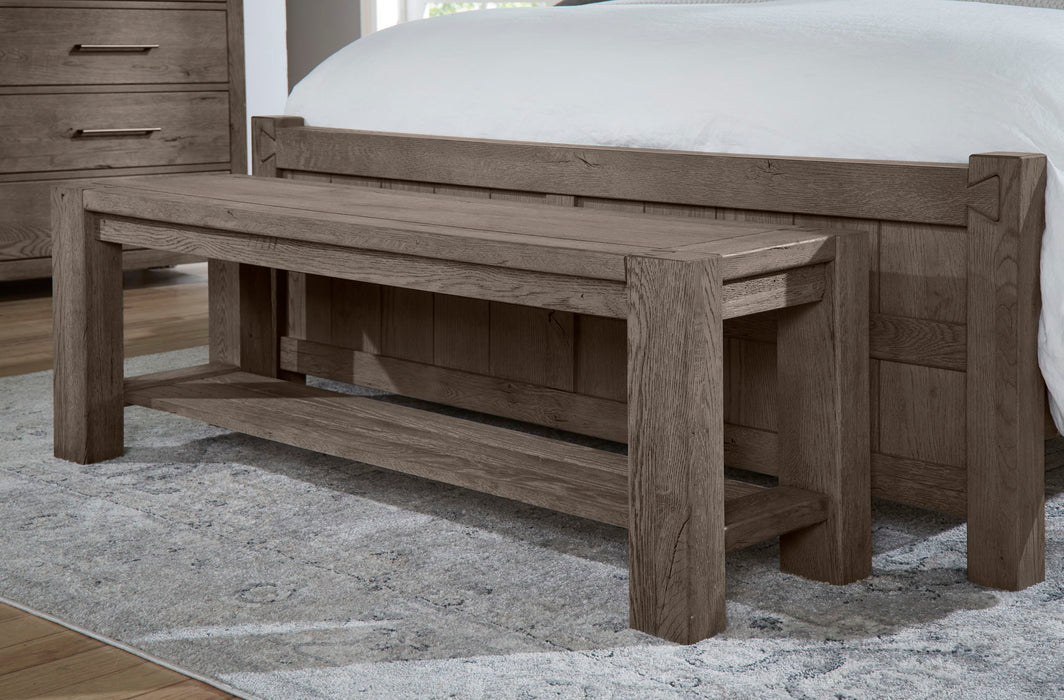 Dovetail - Bench - Mystic Gray