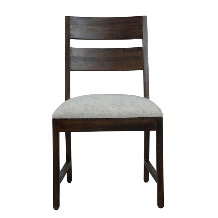 Portico - Ladderback Dining Chair (Set of 2) - Warm Brown