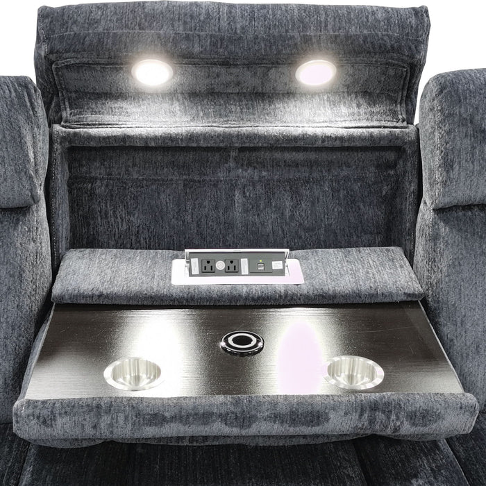 Dalton - Power Drop Down Console Sofa