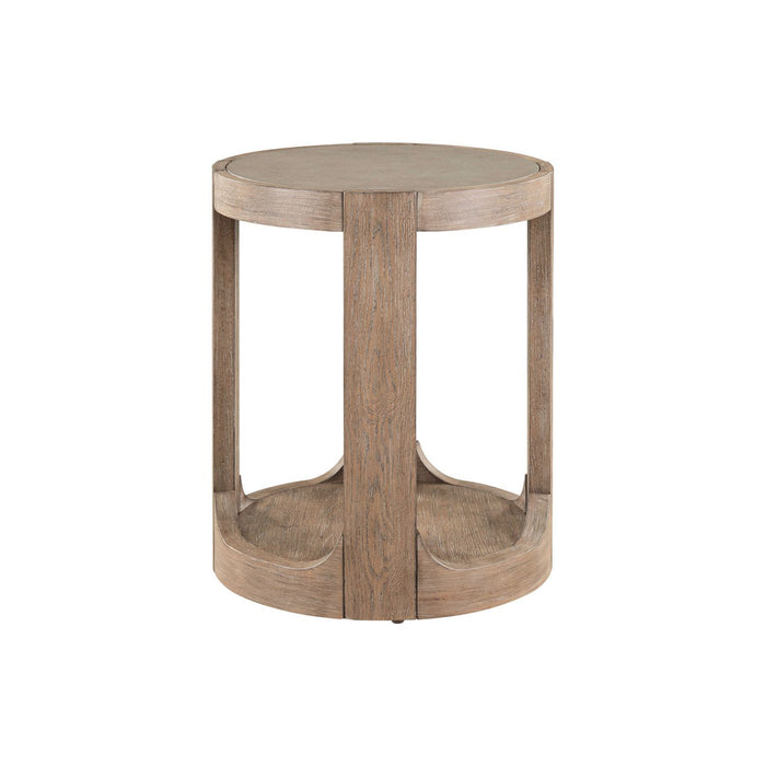 South Bend - Round Chairside Table - Brown