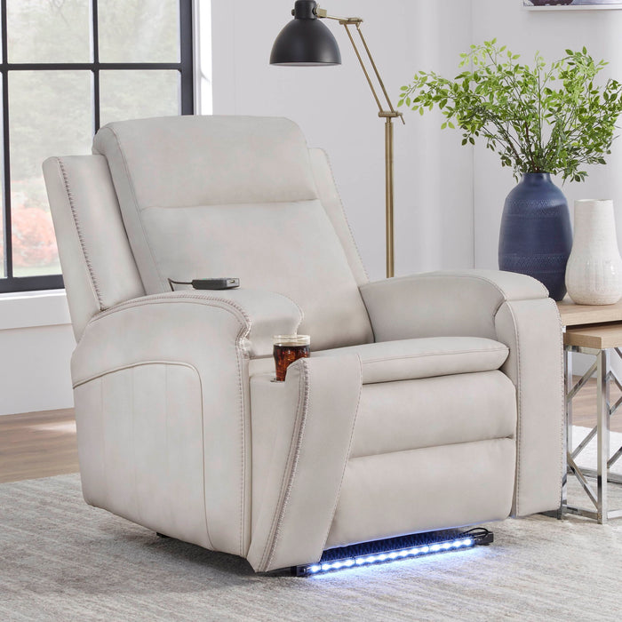Armstrong - Power Recliner With Heat, Massage And Auto-Glide