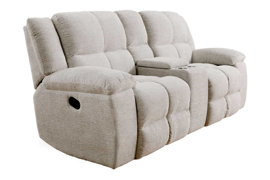 Buster - Manual Reclining Console Loveseat