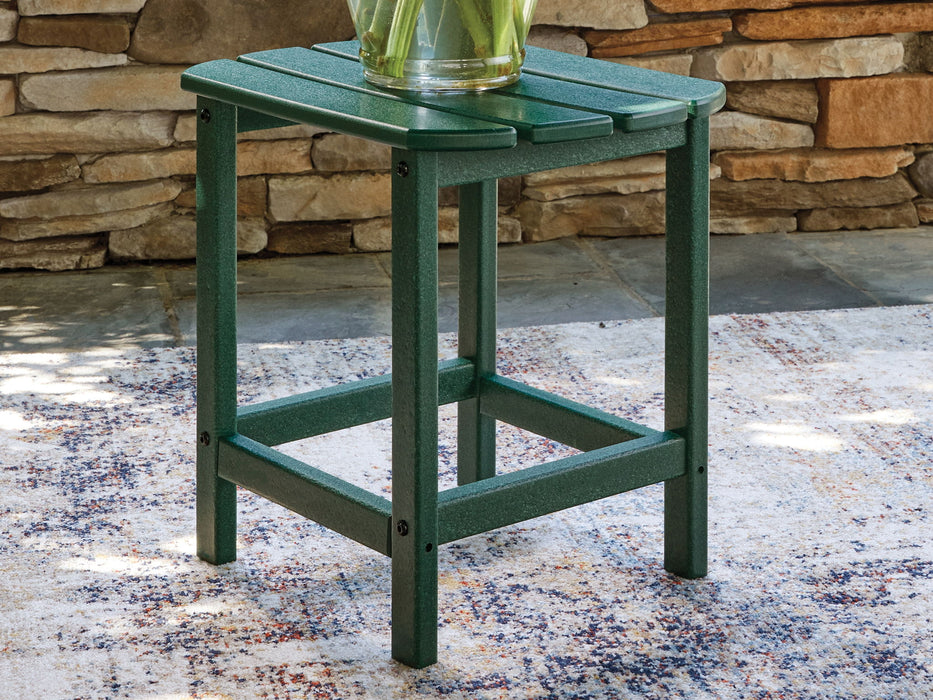 Sundown Shores - Green - Rectangular End Table