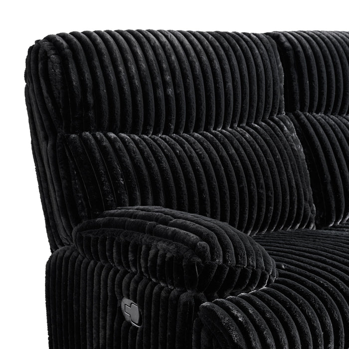 Admiral - Motion Sofa - Black