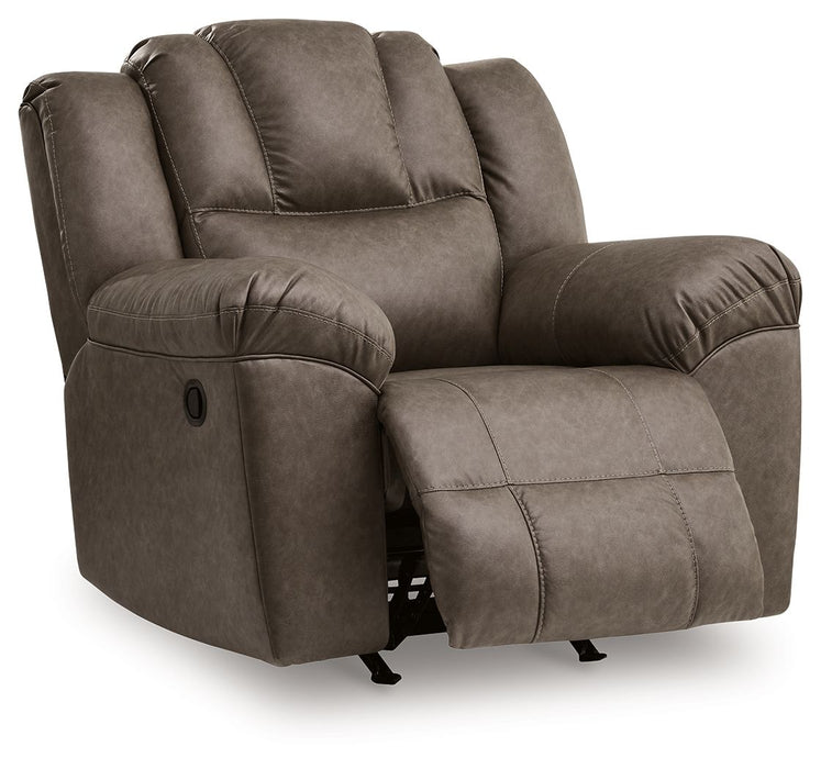Lowilla - Rocker Recliner - Driftwood