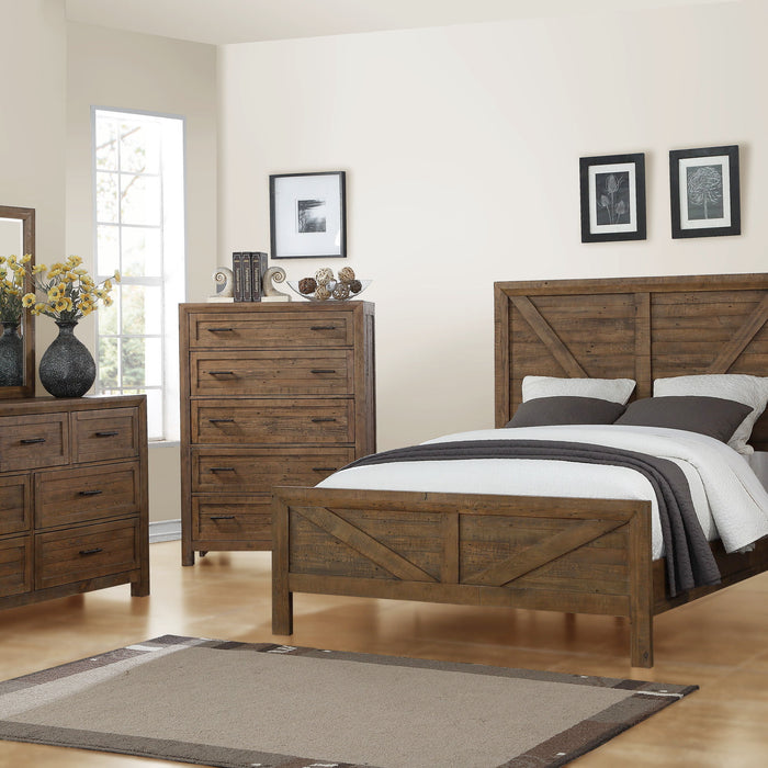 Pine Valley - Panel Bed