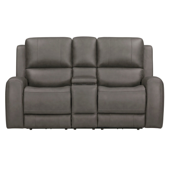 Belmont - Power Zero Gravity Tilt Console Loveseat P3