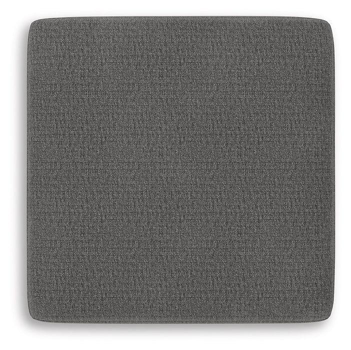 Seyler Lane - Greystone - Oversized Accent Ottoman