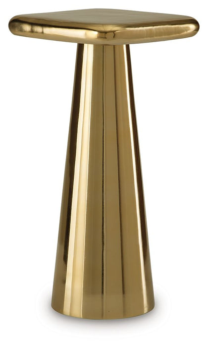 Dallenburg - Gold Finish - Accent Table