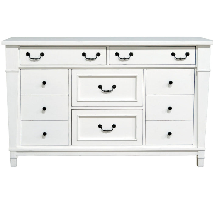 Stoney Creek - 8-Drawer Dresser - Weathered White