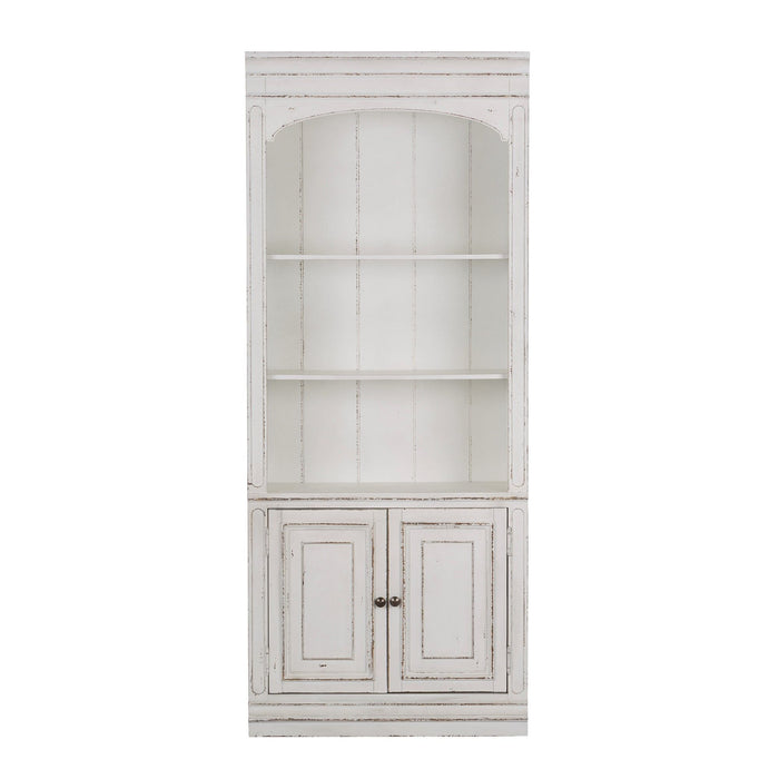 Magnolia Manor - Bunching Bookcase - Antique White
