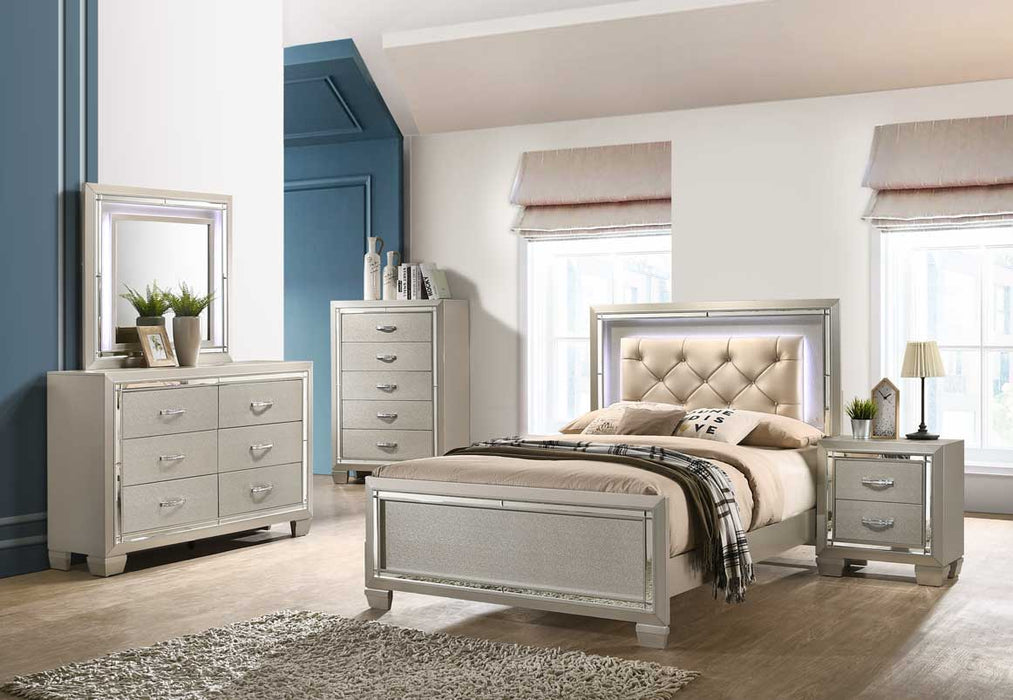 Platinum - Youth Platform Bedroom Set