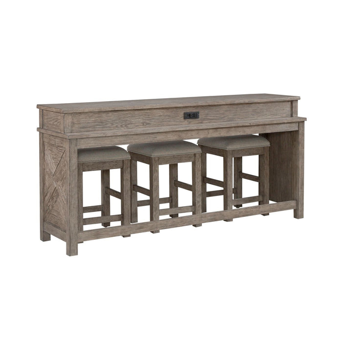 Skyview Lodge - 4 Piece Set - Cobblestone