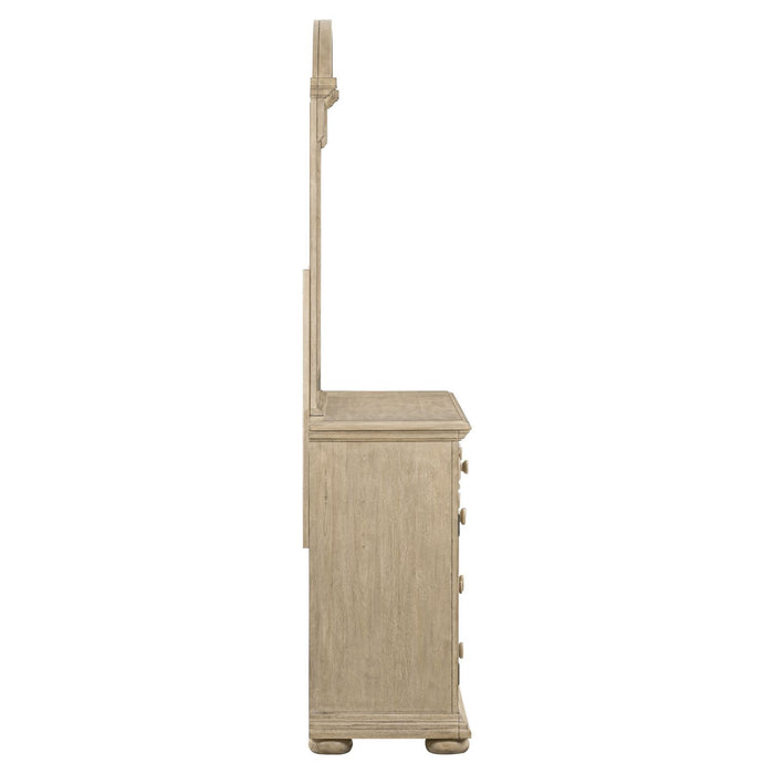 Summer House - Dresser & Mirror - Sand Dune