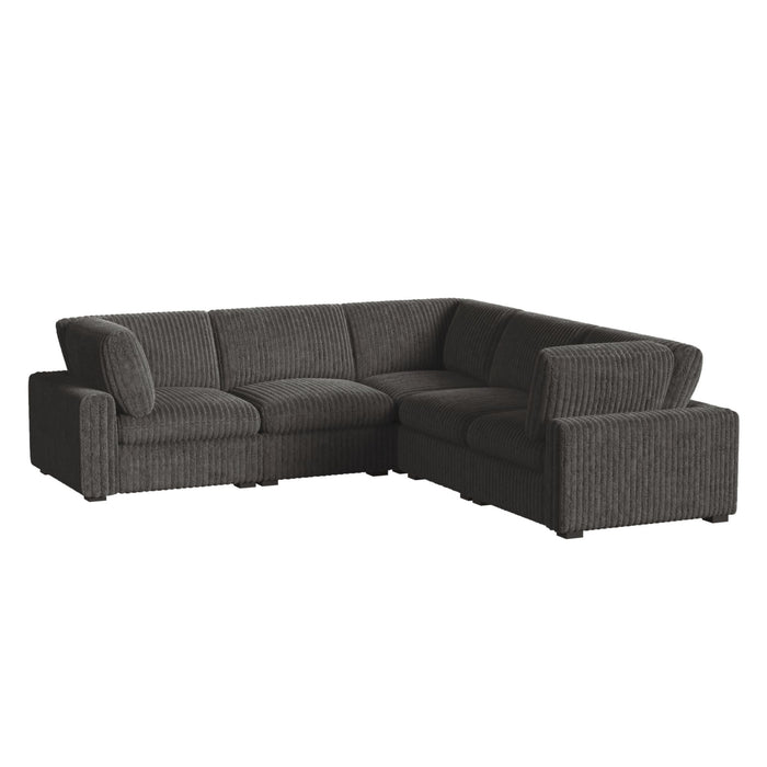 Esprit - 5 Piece Modular Set - Grand Cord Charcoal