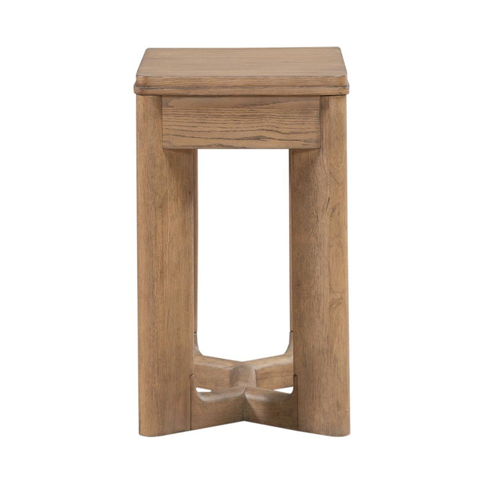 Ballentine - Chairside Table - Brown