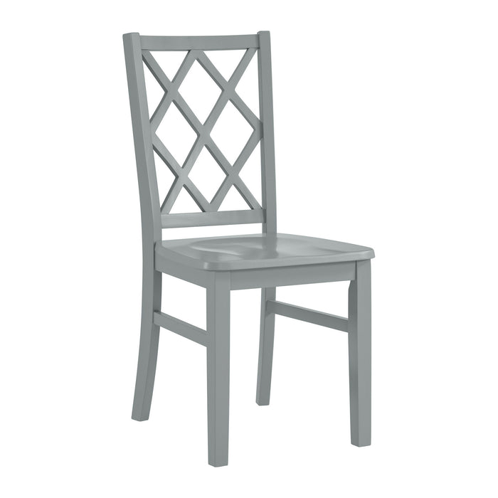 Kona - Lattice Back Dining Side Chair (Set of 2)